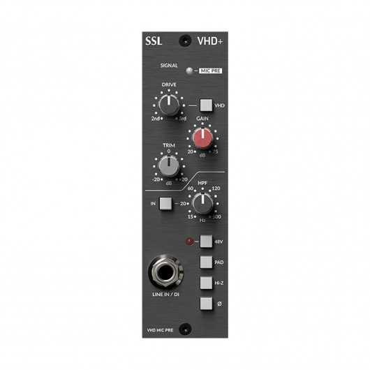 SSL VHD+ Mic Preamp - 500 Serisi Analog Mikrofon Preamp