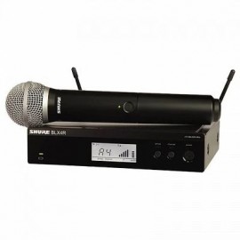 Shure ​BLX24RE/B58 Rack Tipi Kablosuz BETA 58 kapsül El Mikrofonu
