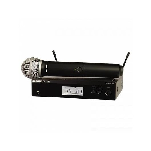 Shure ​BLX24RE/B58 Rack Tipi Kablosuz BETA 58 kapsül El Mikrofonu