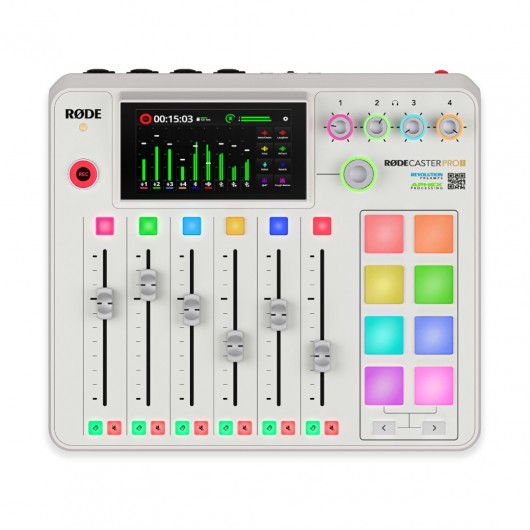 Rode RODECaster Pro II Podcast Mixer beyaz Rode RODECaster Pro II Podcast Mixer beyaz