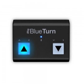 IK Multimedia iRig BlueTurn Işıklı Bluetooth Sayfa Değiştirme / Kaydırma Cihazı (iOS, Android & Mac)