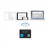 IK Multimedia iRig BlueTurn Işıklı Bluetooth Sayfa Değiştirme / Kaydırma Cihazı (iOS, Android & Mac)
