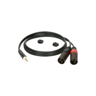 KLOTZ AY9-0300 TRS 3,5 mm - 2x XLR M Y PVC Kablo