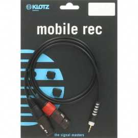 KLOTZ AY8 0300 TRS 3.5 mm - 2x XLR F Y PVC