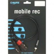 KLOTZ AY8 0300 TRS 3.5 mm - 2x XLR F Y PVC