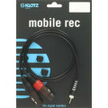 KLOTZ AY8 0300 TRS 3.5 mm - 2x XLR F Y PVC KLOTZ AY8 0300 TRS 3.5 mm - 2x XLR F Y PVC
