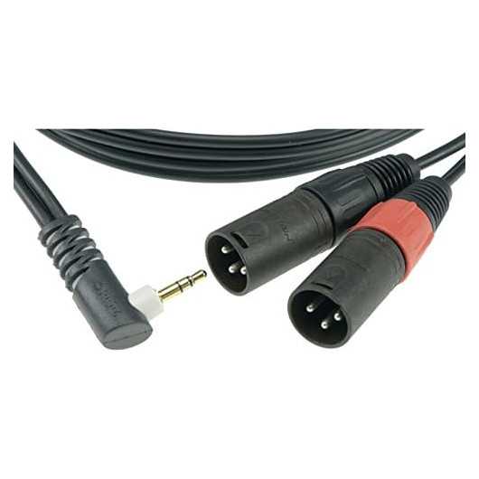 KLOTZ AY9A-0200 TRS 3,5 mm L - 2x XLR M Y PVC Kablo