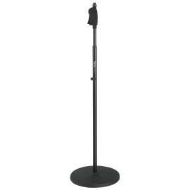 Gator Frameworks GFW-MIC-1001 | Deluxe 10'' Round Base Mic Stand