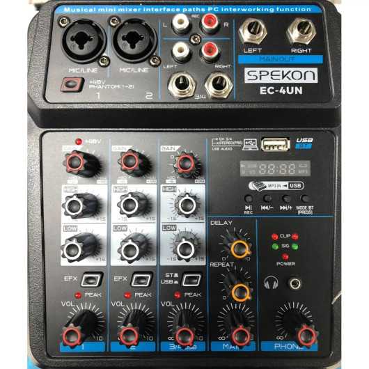 Spekon EC-4UN USB Bluetooth Mikser