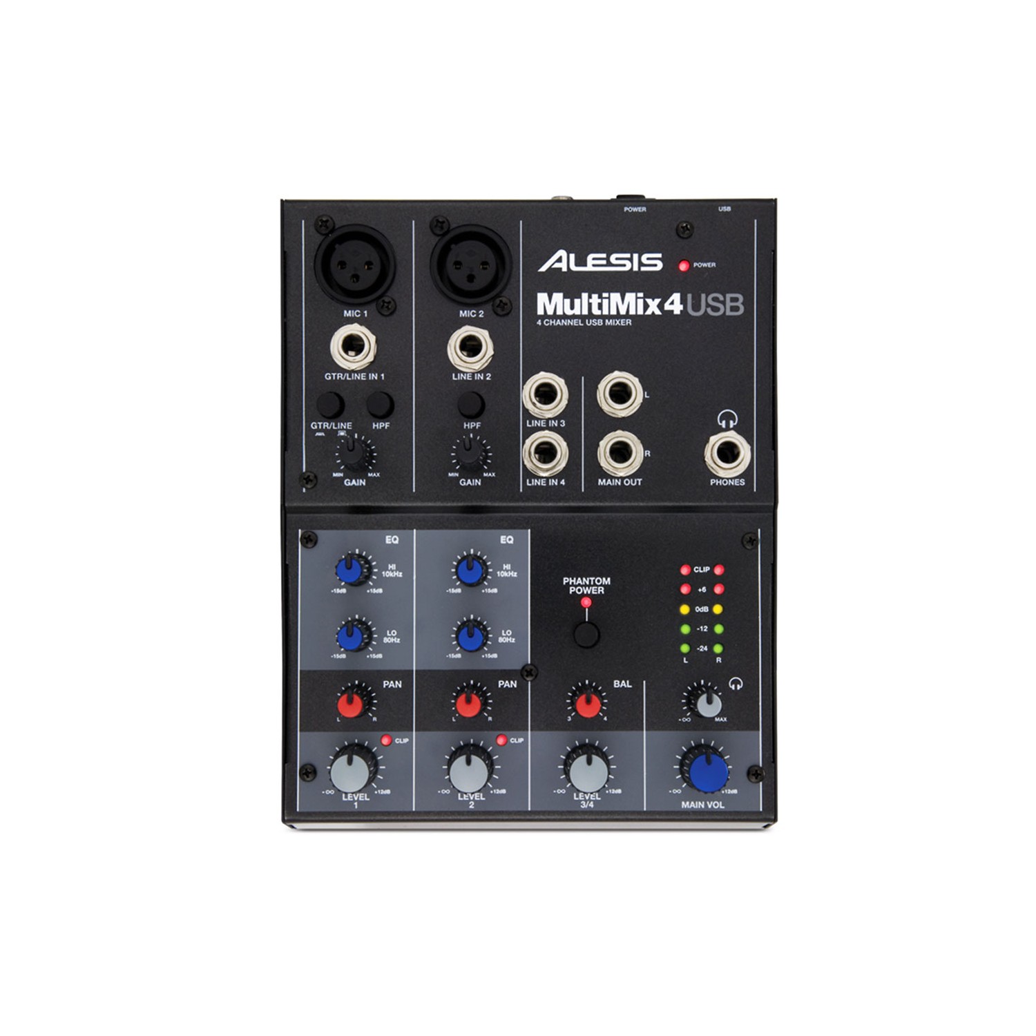 Alesis MultiMix 4 USB Mixer