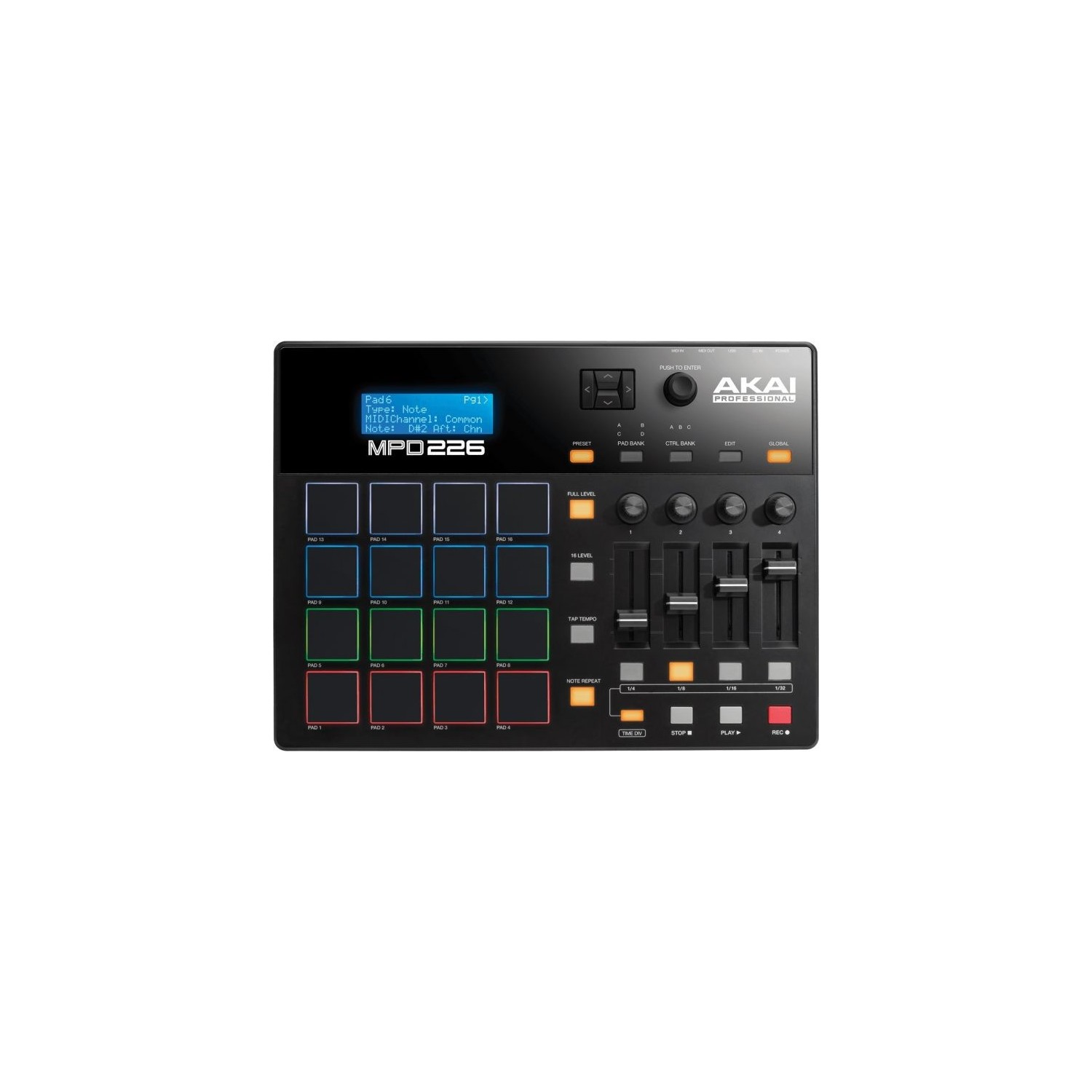 AKAI MPD226 USB Pad Kontrol Cihazı