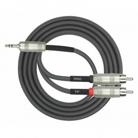 Kirlin LGY-364L-2M-BK Ses Bağlantı Kablosu