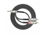 Kirlin AP-468PR-BK HS 20AWG 3.5MM TRS 2 metre Siyah Kablo