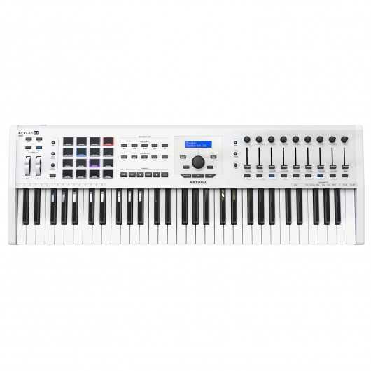 Arturia Keylab 61 MKII - Beyaz 61 Tuş Keyboard / Controller