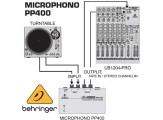 Behringer PP400 Compact Phono Preampli