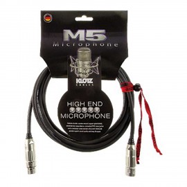 Klotz M5FM-10 Studio Mikrofon Kablosu XLR-XLR