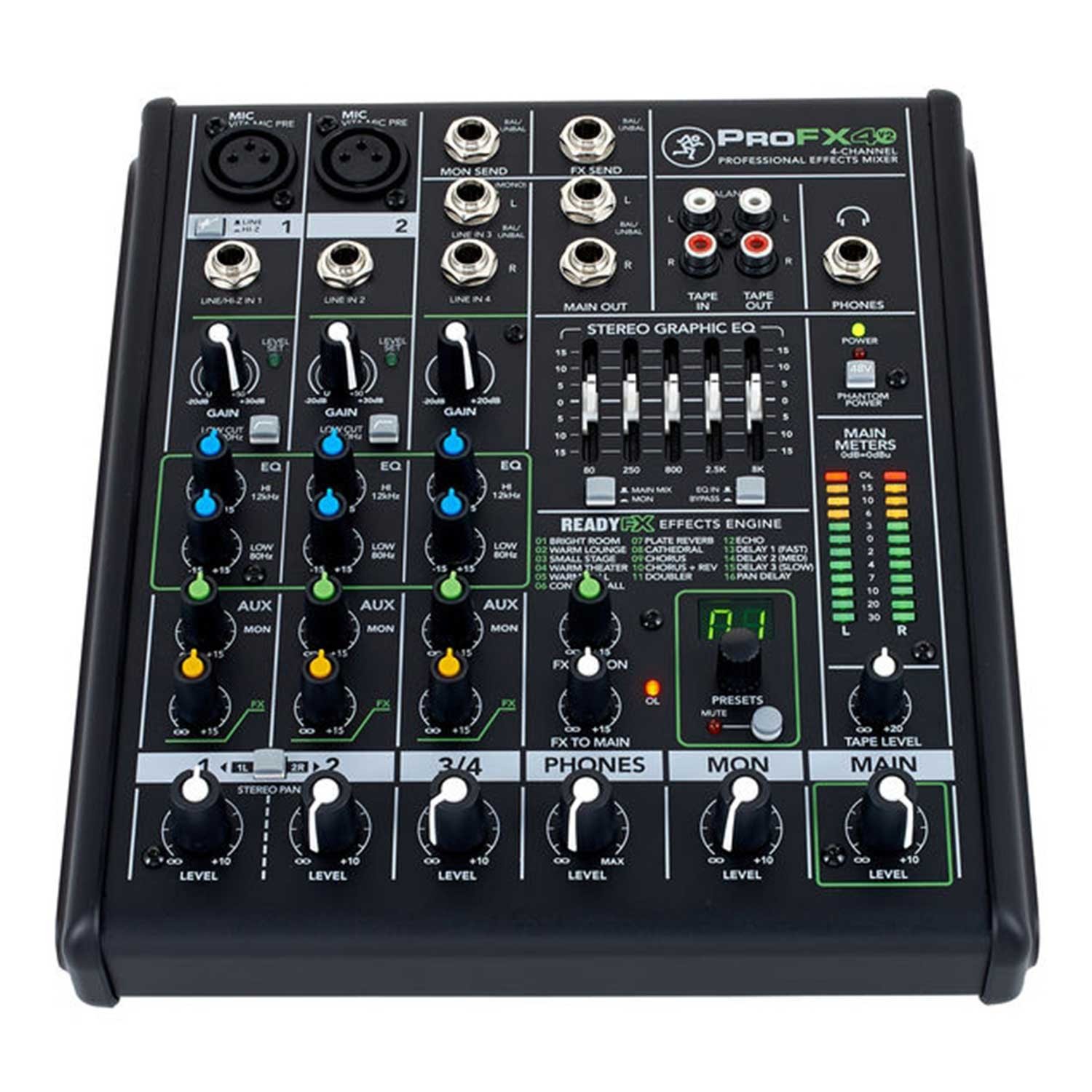 Mackie PROFX4v2 4 Kanal Mikser