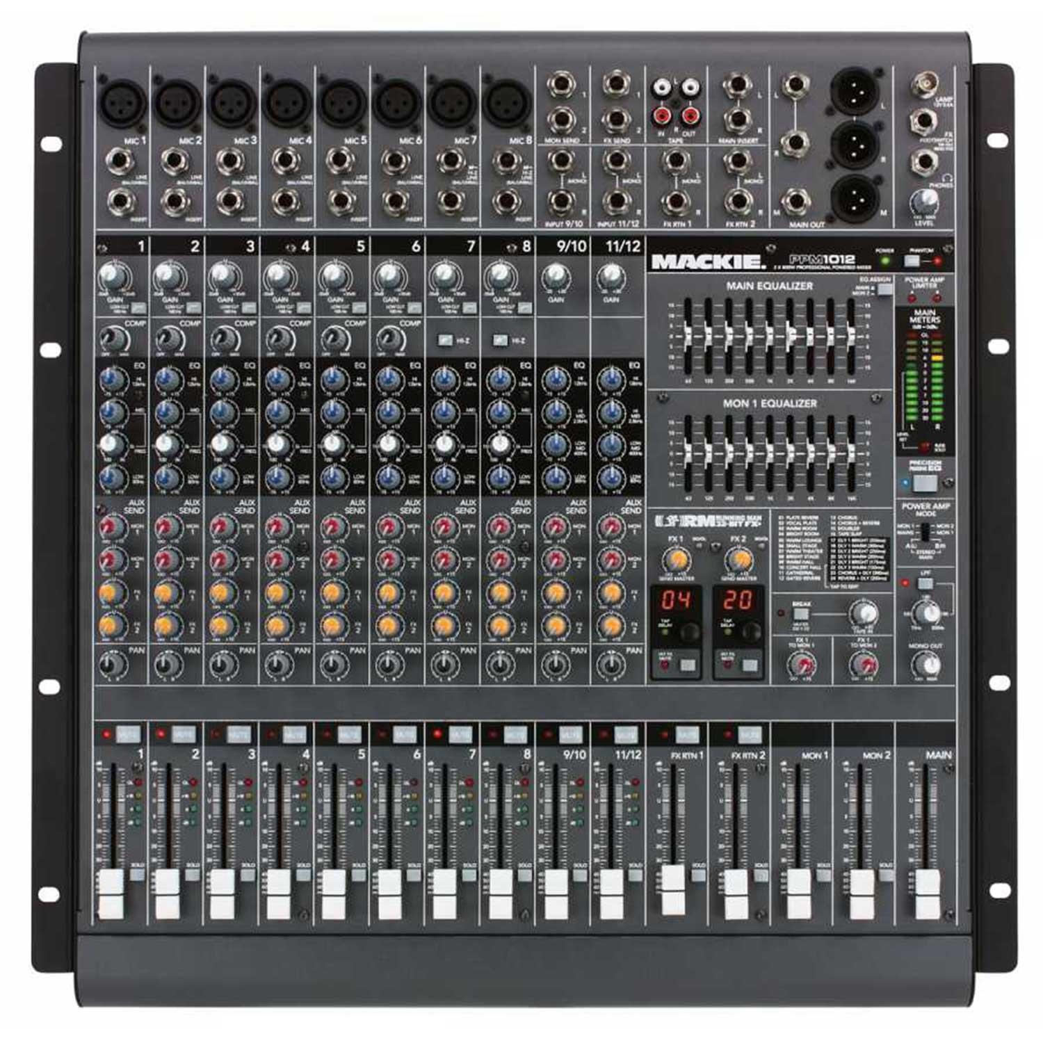 Mackie PPM1012 12 Kanal Power Mikser