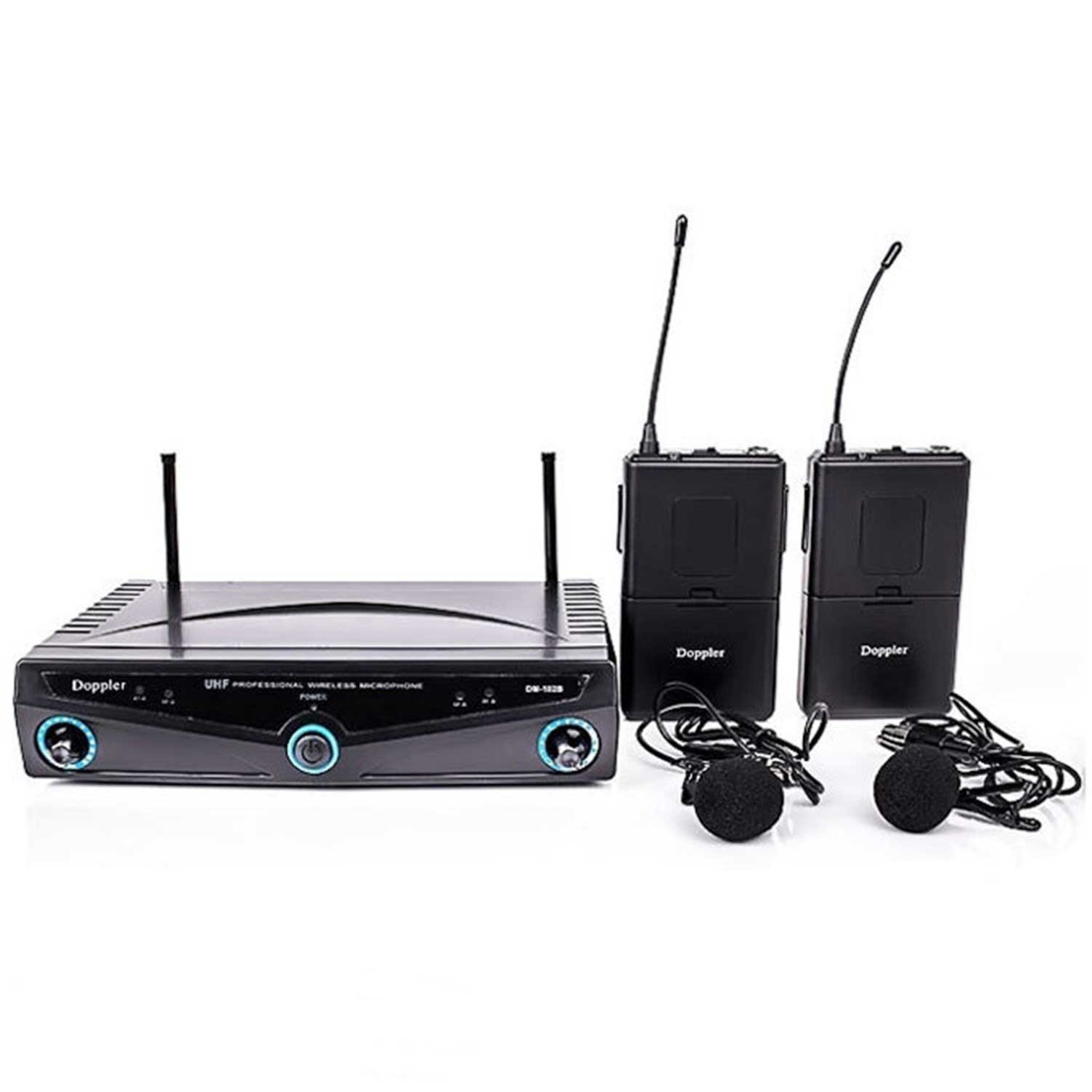 Doppler DM102B İkili Telsiz Yaka Mikrofonu