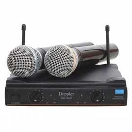 Doppler DM-152H Çift El Telsiz Mikrofon