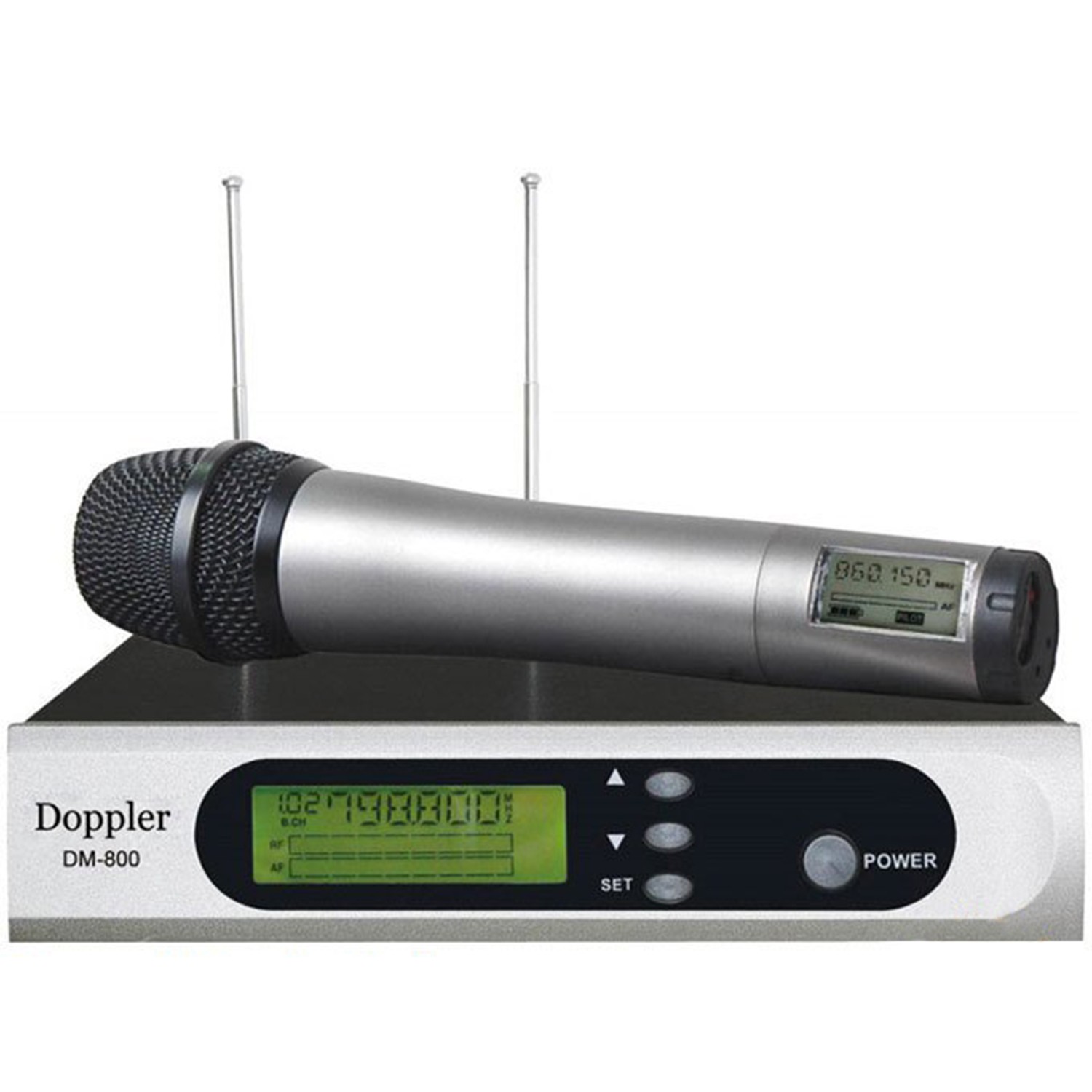 Doppler DM800H Tek El Telsiz Mikrofon
