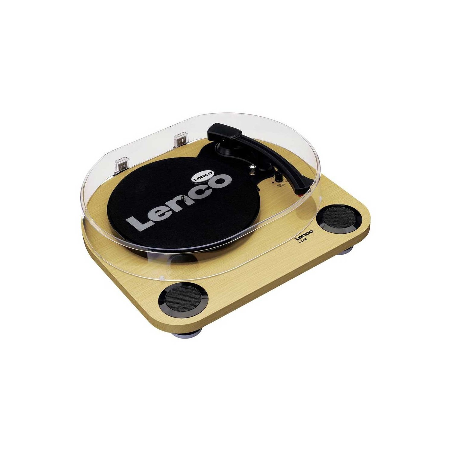 Lenco LS-40WD çift hoparlörlü plak çalar