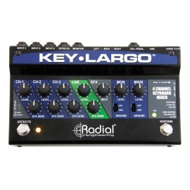 Radial Engineering Key-Largo Keyboard Mixer & Performans Pedal