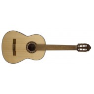 Valencia VC304 Klasik Gitar Tam Boy Naturel mat renk sıtka ağacı kapak 4/4