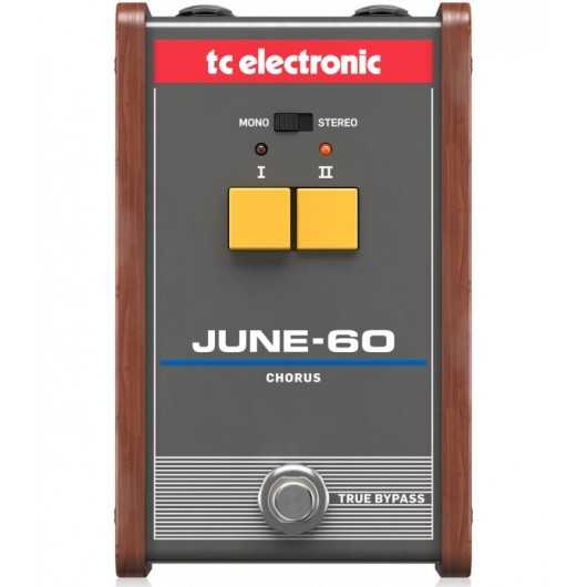 TC Electronic JUNE-60 Chorus Vintage-Analog Chorus Pedalı