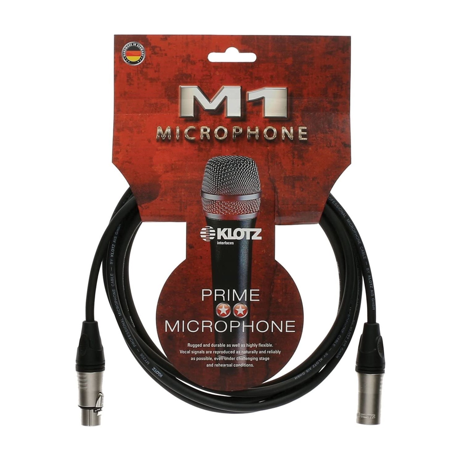 Klotz M1-K1FM0300 Mikrofon Kablosu