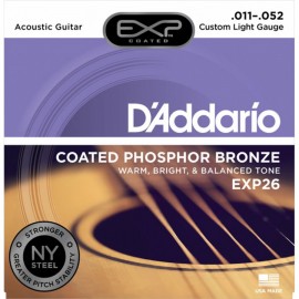 Daddario EXP26 Akustik Gitar Teli Takım Set