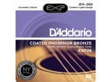 Daddario EXP26 Akustik Gitar Teli Takım Set