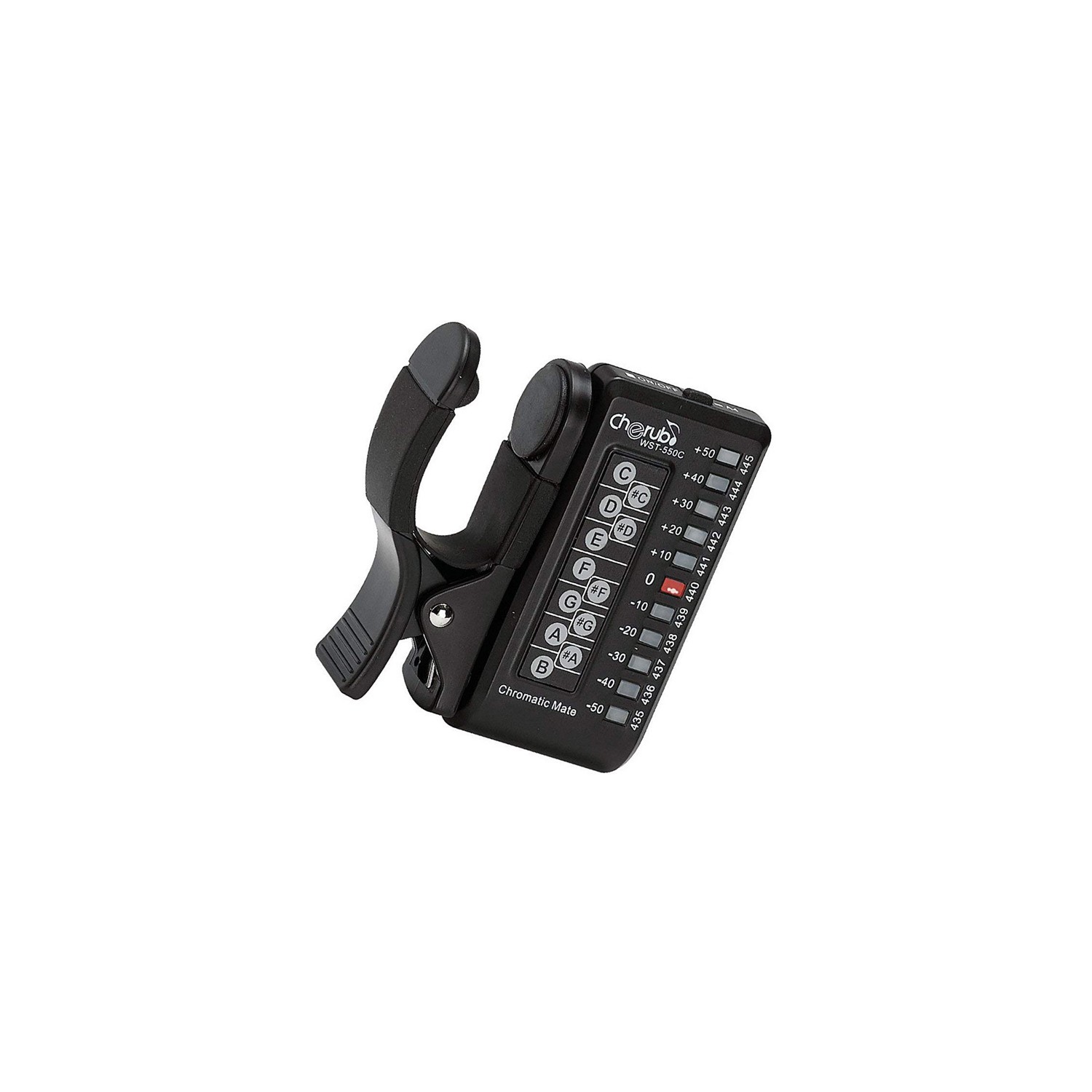 Cherub WST550-C - Akort Aleti Unıversal Clıp Style Tuner Mandallı Çok amaçlı kullanım