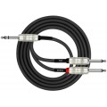 Kirlin Cable Y-336PR 3 M Y-Cable Patch Cable 1/4 Kablo boy 3 metre