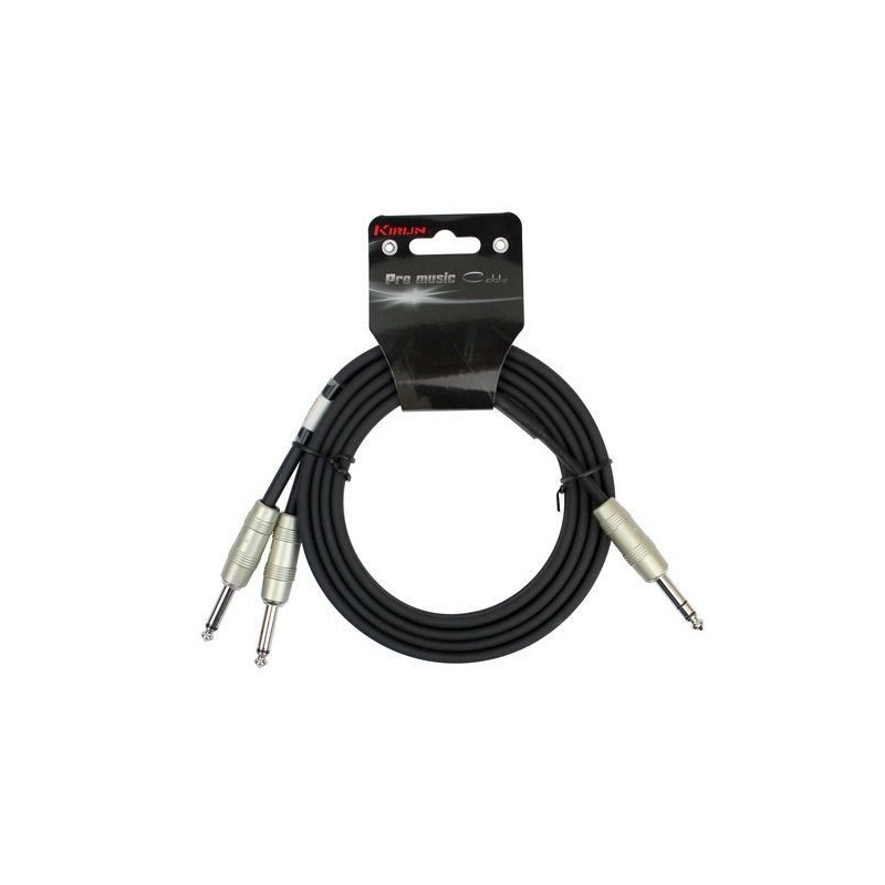 Kirlin Cable Y-336PR 3 M Y-Cable Patch Cable 1/4