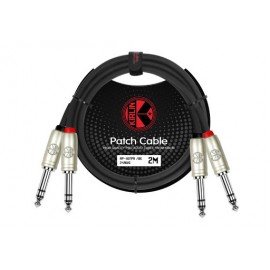 Kirlin AP-407 PR-Bk 1 Metre Çift Stereo Kablo
