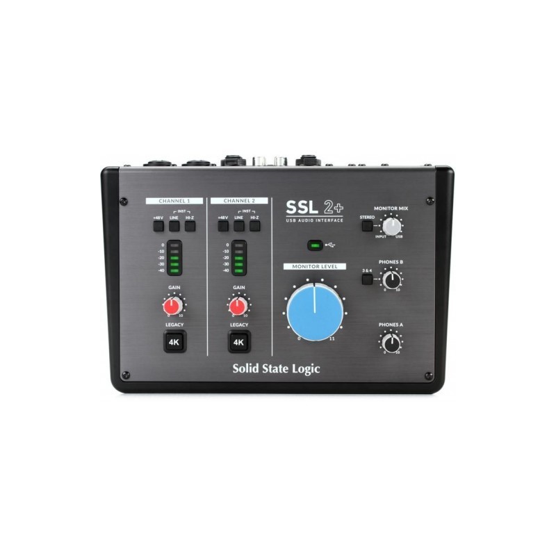 Solid State Logic SSL 2+ 24-Bit/192 kHz, USB-C Ses Kartı