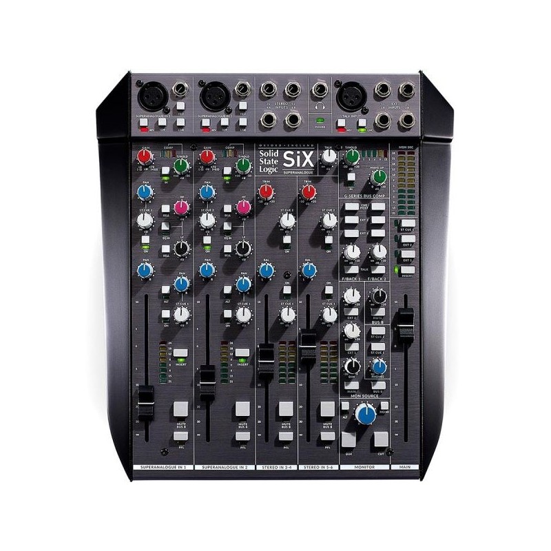 SSL SİX 6 Kanal Süper Analog Mini Mixer (ses kartı)