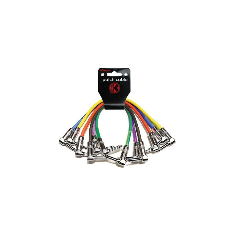 KIRLIN IPV6-243 30 Santim 6'lı Pedal Ara Kablosu