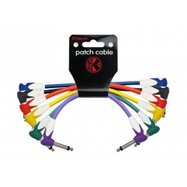 KIRLIN LG6-243 /6 Lightgear Cable 15 santim Pedal Ara Kablosu 15cm - 6'lı Set