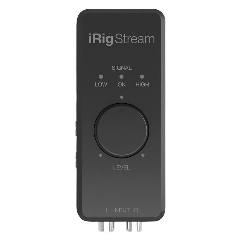 IK Multimedia iRig Stream iPhone, iPad ve Mac/PC için Canlı Yayın Ses Kartı
