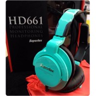 Superlux HD 661 Yeşil Referans Studio Kulaklığı