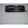 Cremonia DH1248 Pompalı Chromatic Harmonica (swan) 12 Delikli