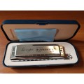 Cremonia HM10C Pompalı Chromatic Harmonica 10 Delikli Lexington