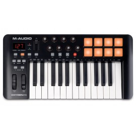 M-AUDIO Oxygen 25 V4
25 tuş MIDI controller keyboard - Yeni Nesil