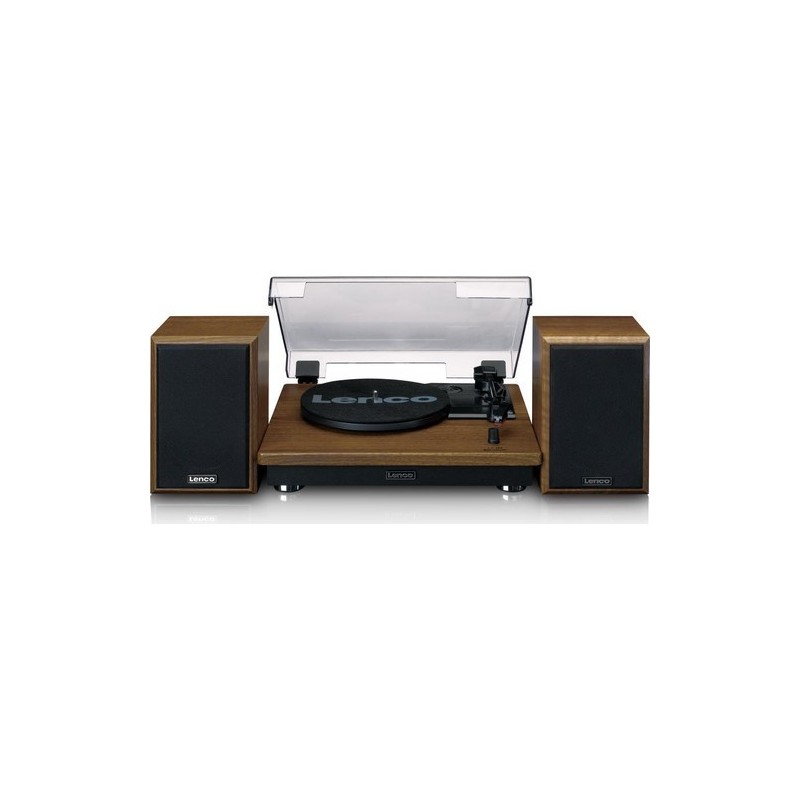 Lenco LS-100 Wd Bluetoothlu Hoparlörlü Ahşap Pikap Plak Çalar