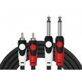 Kirlin Cable LGA-404 3M Dual Patch Cable 2x 1/4 ses kablosu