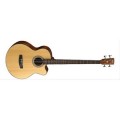 Cort Sjb5F-Nsw Akustik Bas Gitar Elektro Akustik Kılıflı