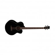 Cort Sjb5F-Bkw Akustik Bas Gitar Elektro Akustik Kılıflı