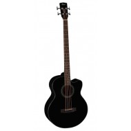 Cort Sjb5F-Bkw Akustik Bas Gitar Elektro Akustik Kılıflı